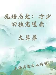 先婚后爱：冷少的独宠暖妻